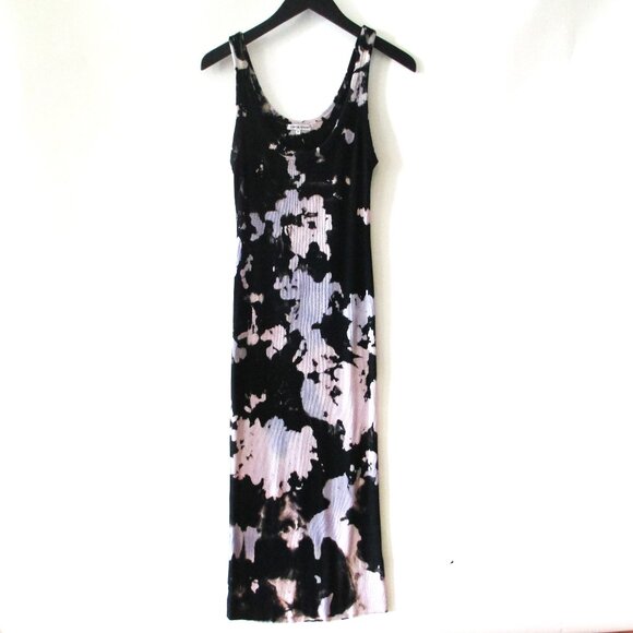 COTTON CITIZEN "VERONA" TIE DYE RIBBED TANK DRESS - Picture 3 of 15